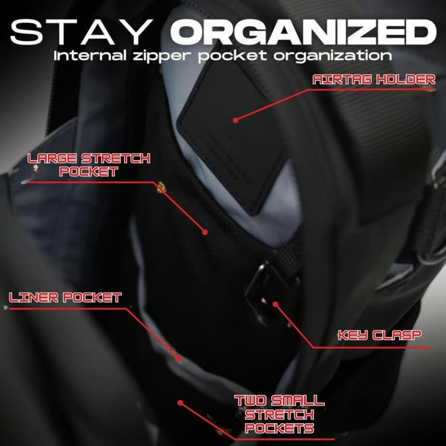 Aznolt® Magnetic Gym Bag – Elevate Your Everyday Carry