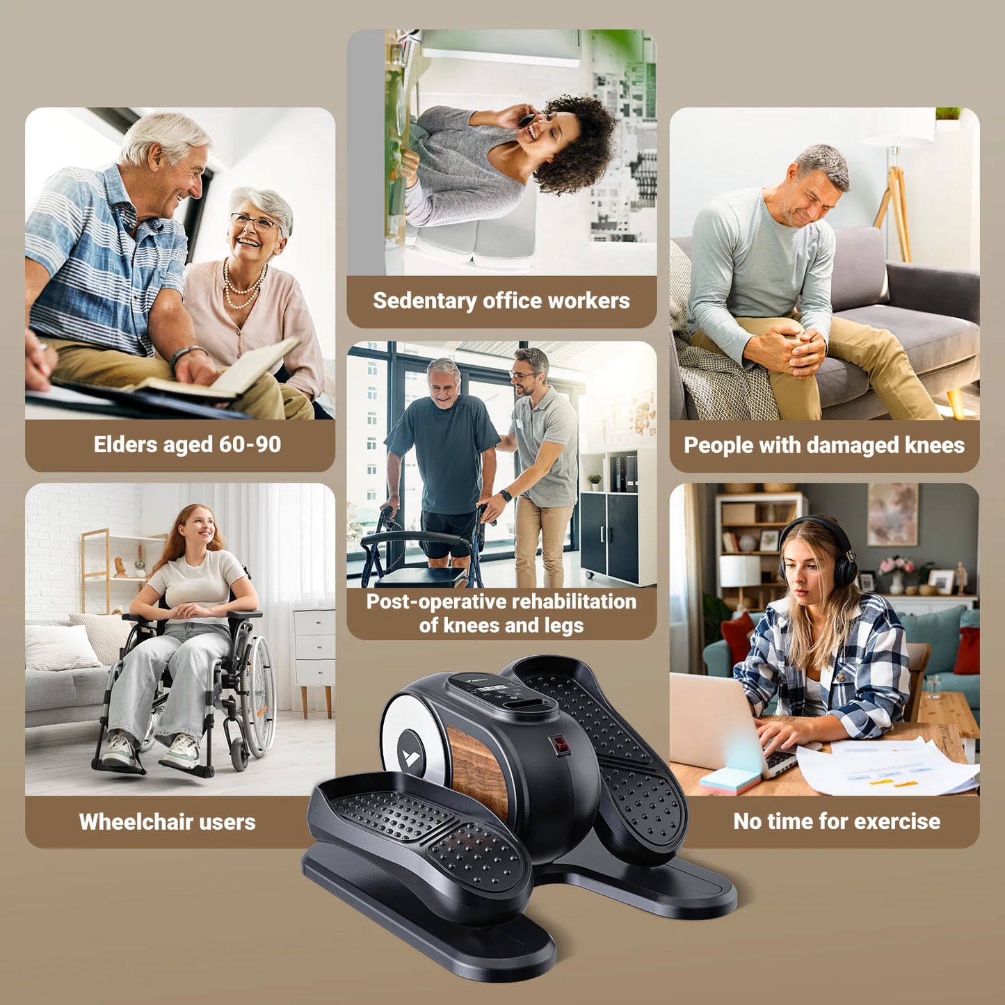 Aznolt® Under-Desk Electric Leg Exerciser