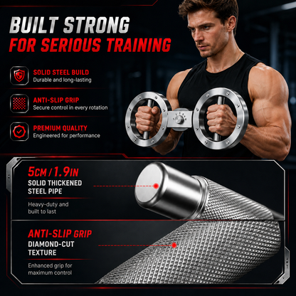 Aznolt® Adjustable Forearm & Grip Strength Trainer