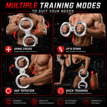 Aznolt® Adjustable Forearm & Grip Strength Trainer