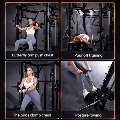 Aznolt® All-In-One Smith Machine Home Gym