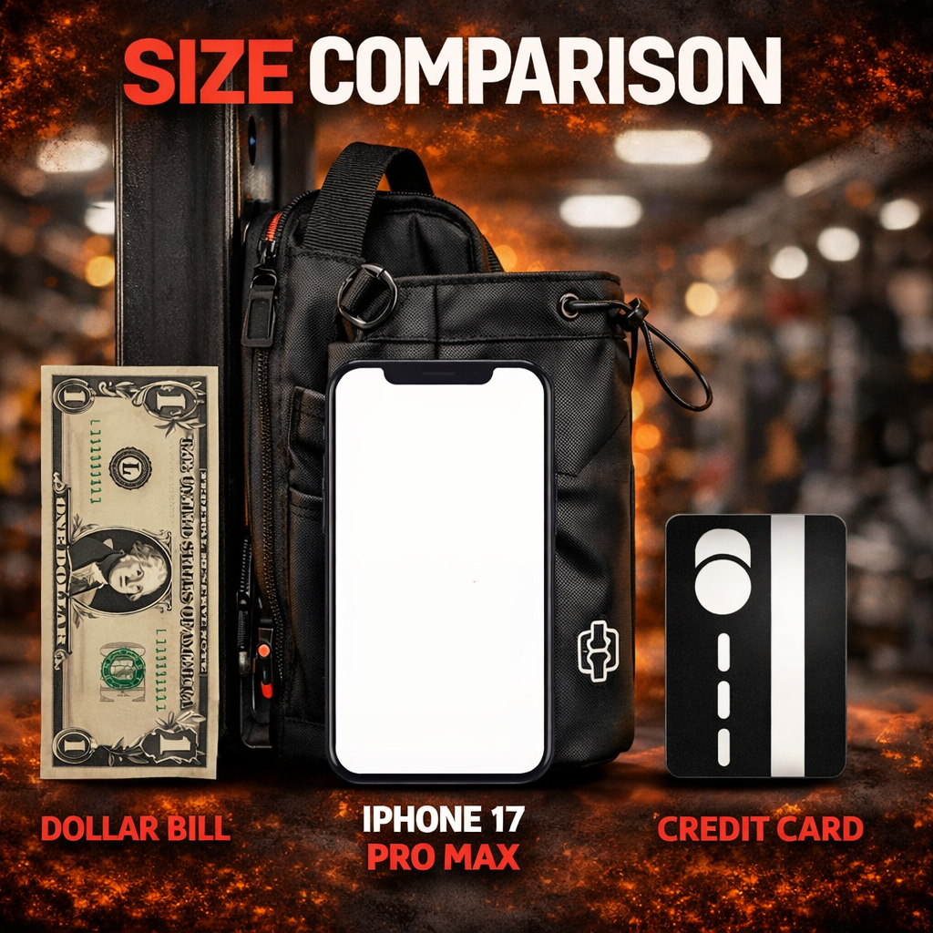 Aznolt® Magnetic Gym Bag