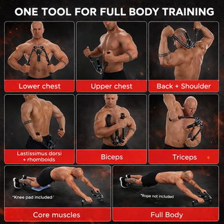 Aznolt® Muscle Trainer – Home Gym Strength Training Equipment