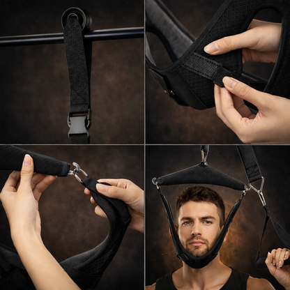 Aznolt® Cervical Neck Traction Device – At-Home Decompression & Pain Relief