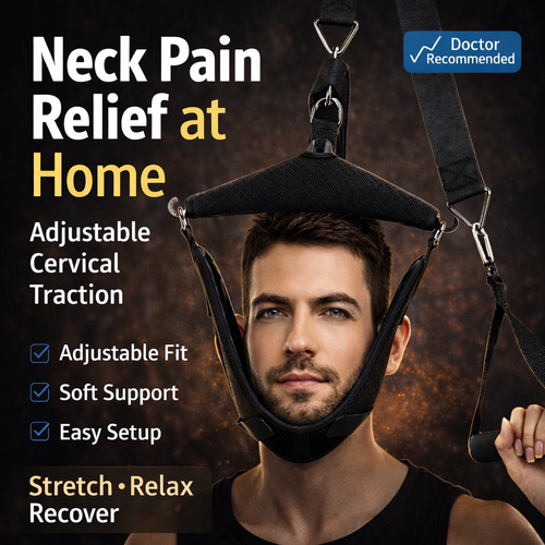 Aznolt® Cervical Neck Traction Device – At-Home Decompression & Pain Relief