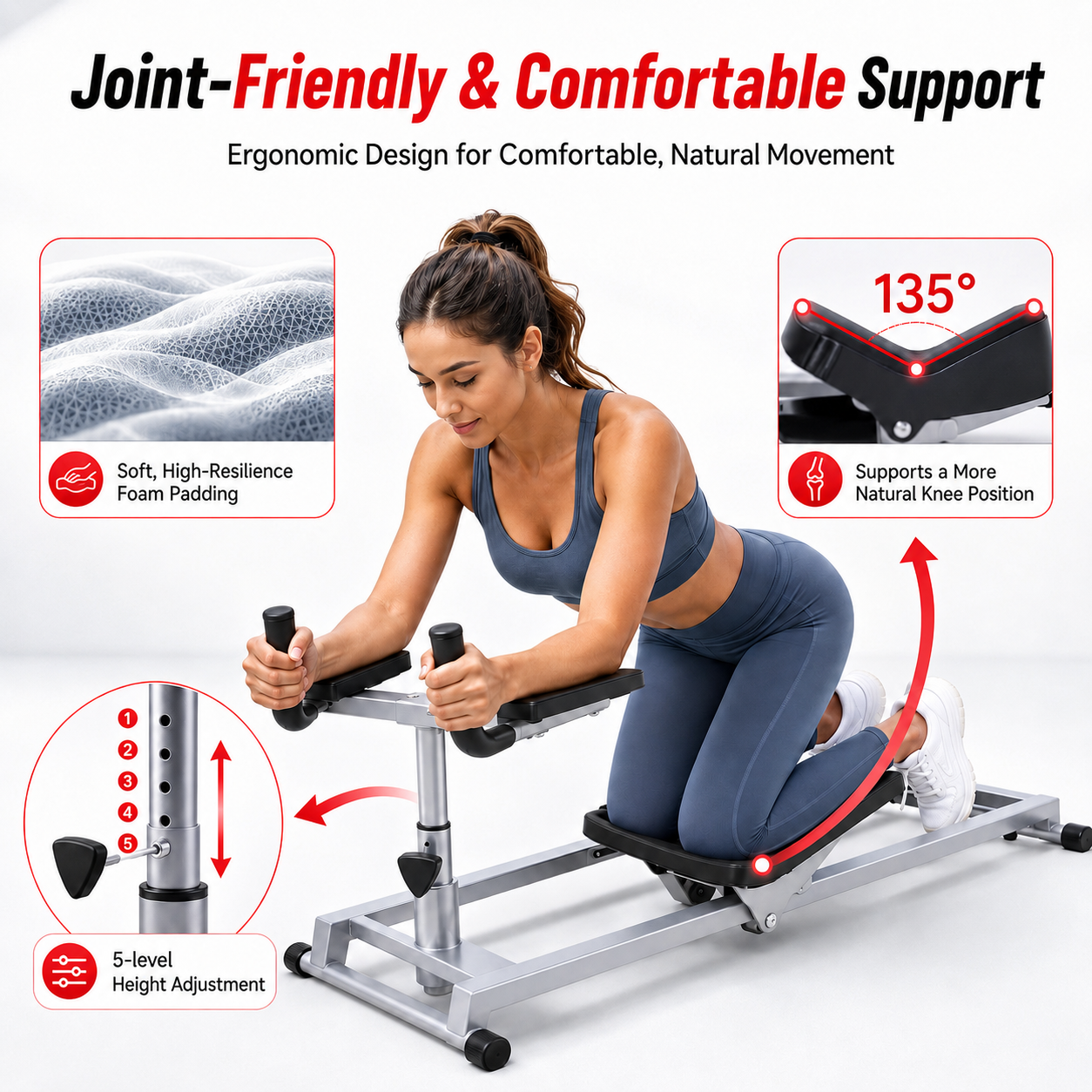 Aznolt® Low-Impact Core & Cardio Glide Trainer