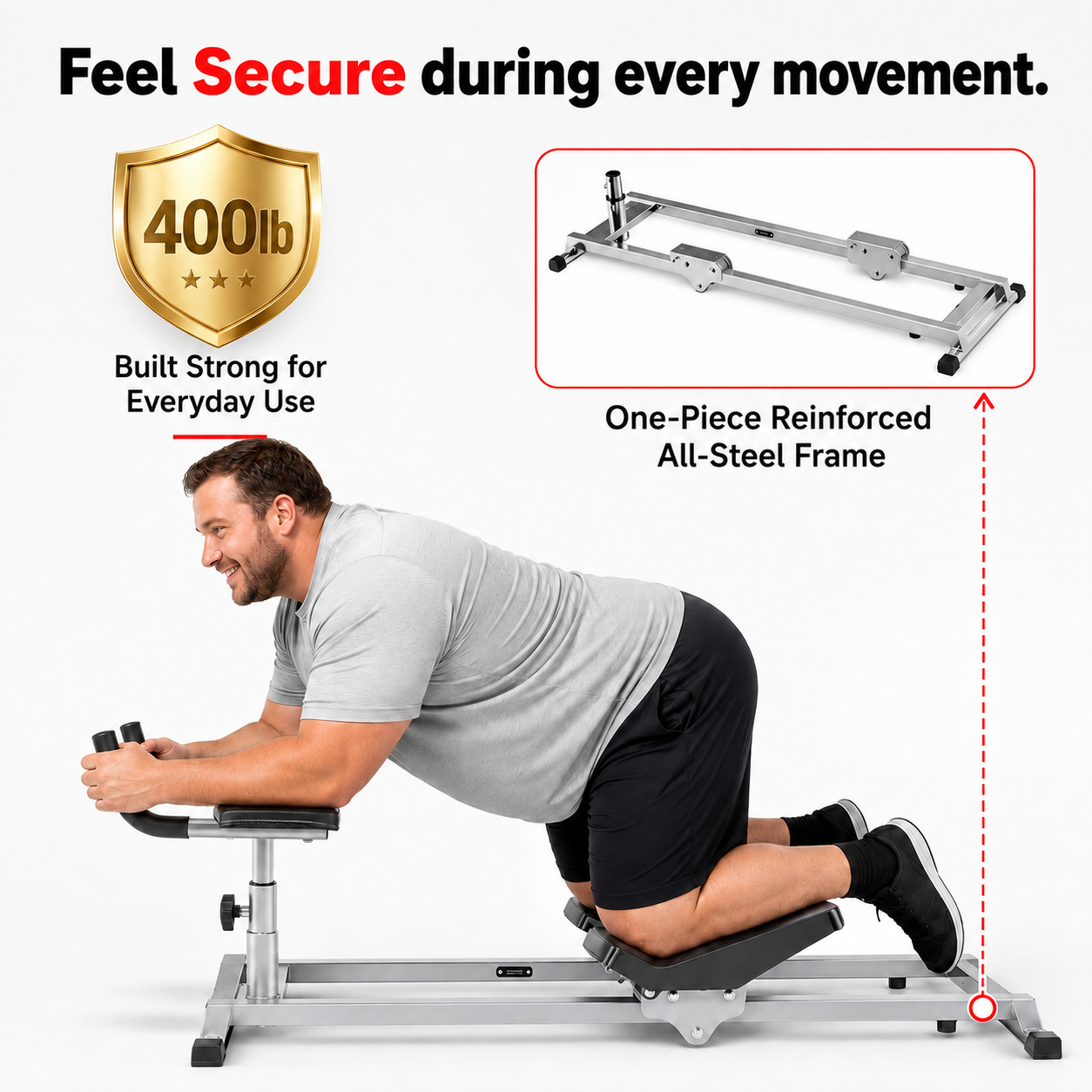 Aznolt® Low-Impact Core & Cardio Glide Trainer