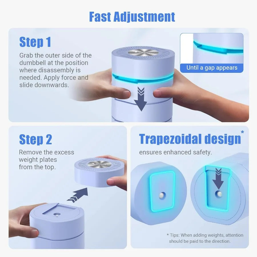 Merach Adjustable Dumbbell Set (2 Pack)