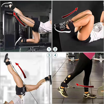 GluteForce Adjustable Ankle Straps