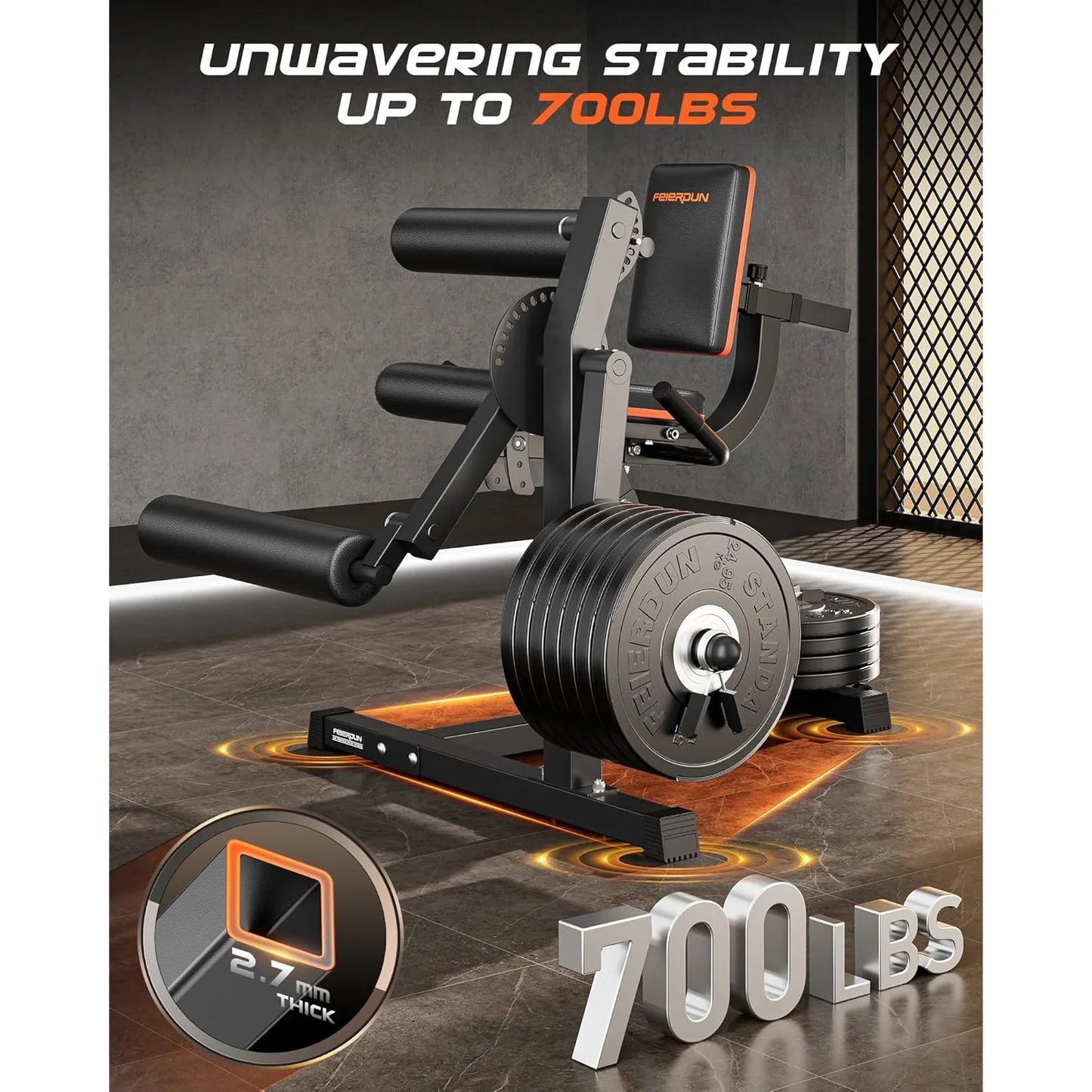 Aznolt® 4-in-1 Leg Extension & Curl Machine – Home Gym