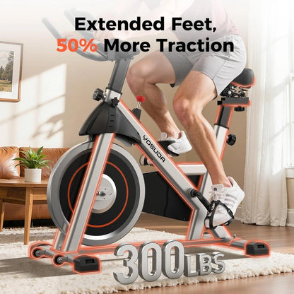 Aznolt® Magnetic Exercise Bike – Silent Home Cycling Machine