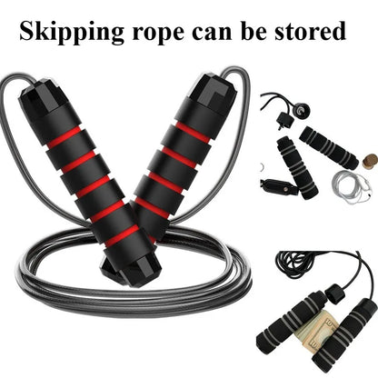 SteelFlex Adjustable Steel-Wire Jump Rope