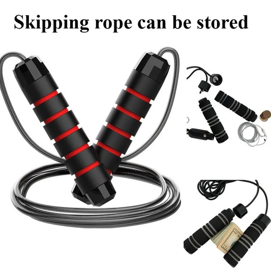 SteelFlex Adjustable Steel-Wire Jump Rope