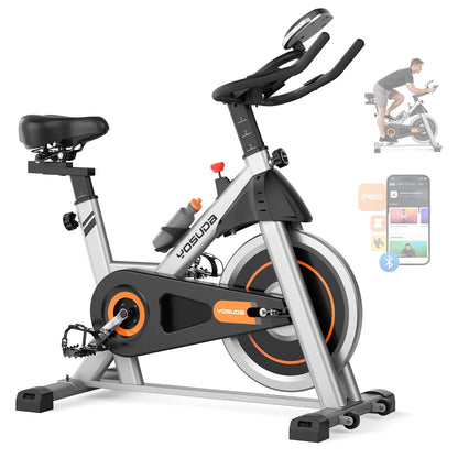 Aznolt® Magnetic Exercise Bike – Silent Home Cycling Machine