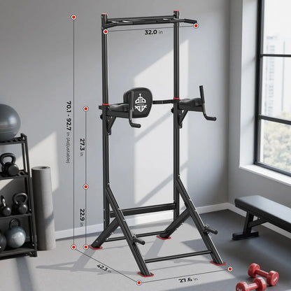 Aznolt® Power Tower – Pull Up & Dip Station for Home Gym