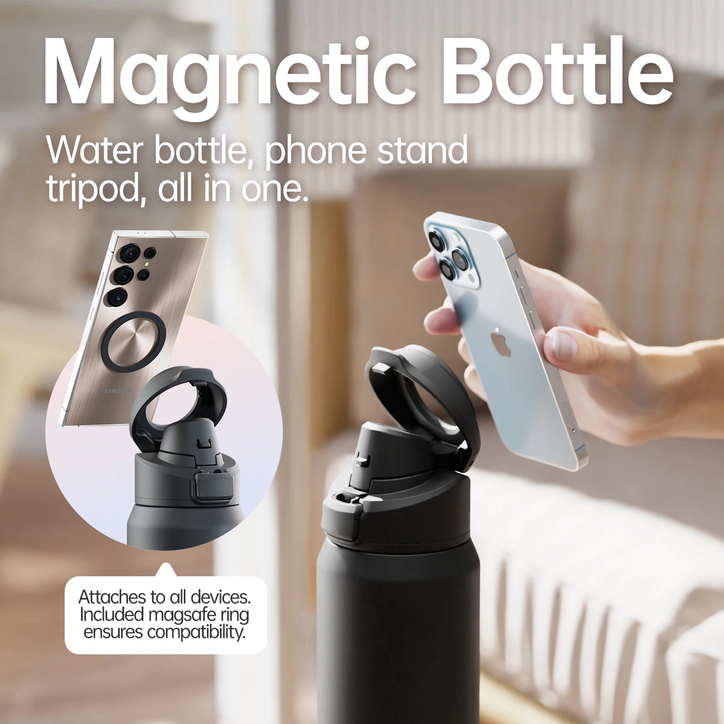 MagniSip® Magnetic Thermos Bottle (shop)