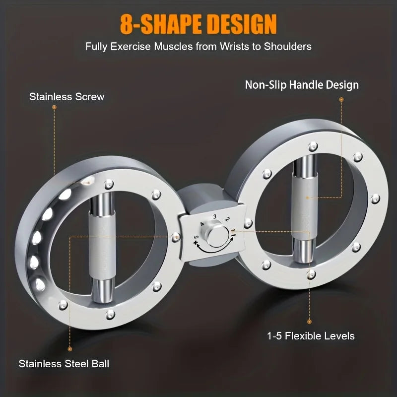 BurnArm 12 lb Adjustable Forearm Strength Trainer