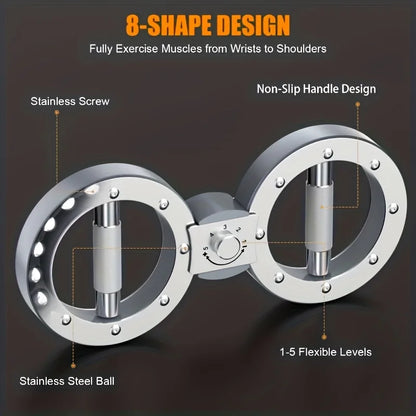 BurnArm 12 lb Adjustable Forearm Strength Trainer