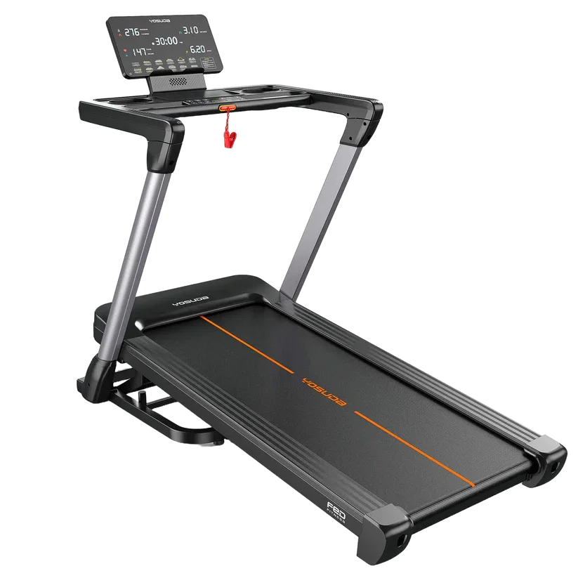 Aznolt® Foldable Treadmill – Quiet Brushless Motor for Home Cardio