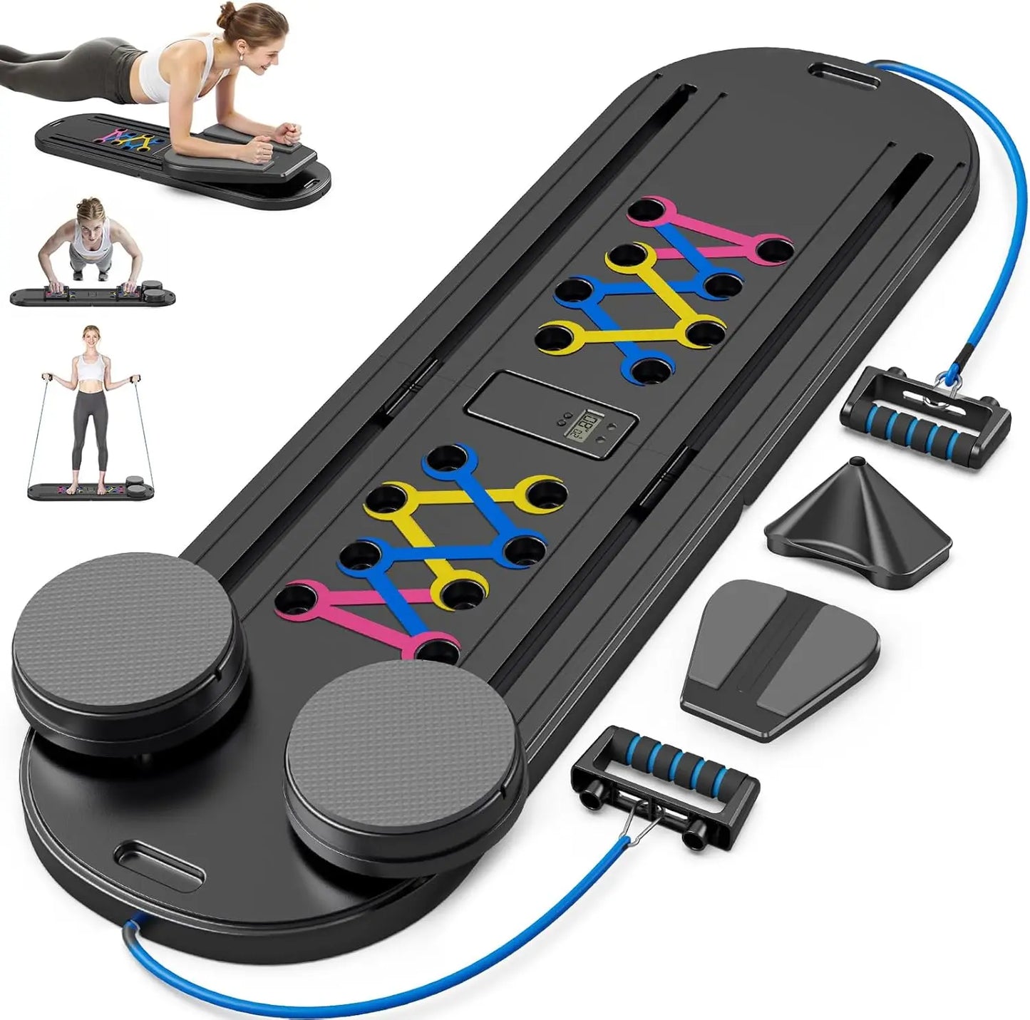 Aznolt® Portable Pilates Reformer Board – Home Pilates Trainer