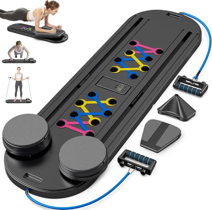 Aznolt® Portable Pilates Reformer Board – Home Pilates Trainer