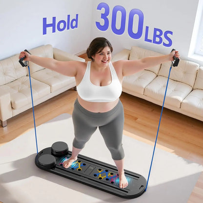 Aznolt® Portable Pilates Reformer Board – Home Pilates Trainer
