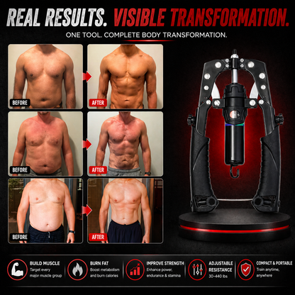 Aznolt® Muscle Trainer – Adjustable Resistance Trainer for Home Gym