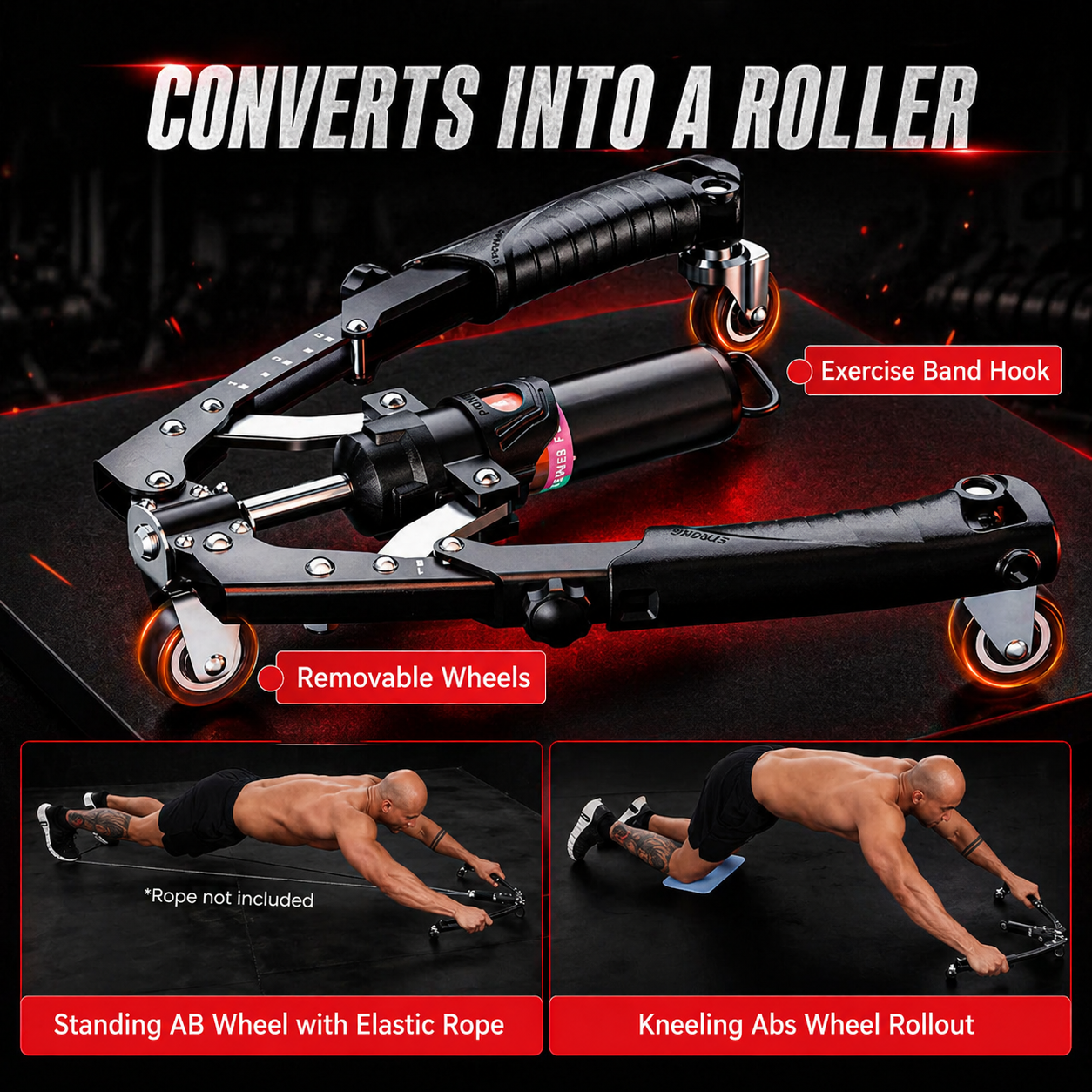 Aznolt® Muscle Trainer – Adjustable Resistance Trainer for Home Gym